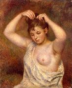 Pierre Auguste Renoir, Woman Arranging her Hair